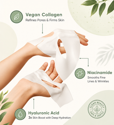 Korean Glass Skin Overnight Collagen Mask